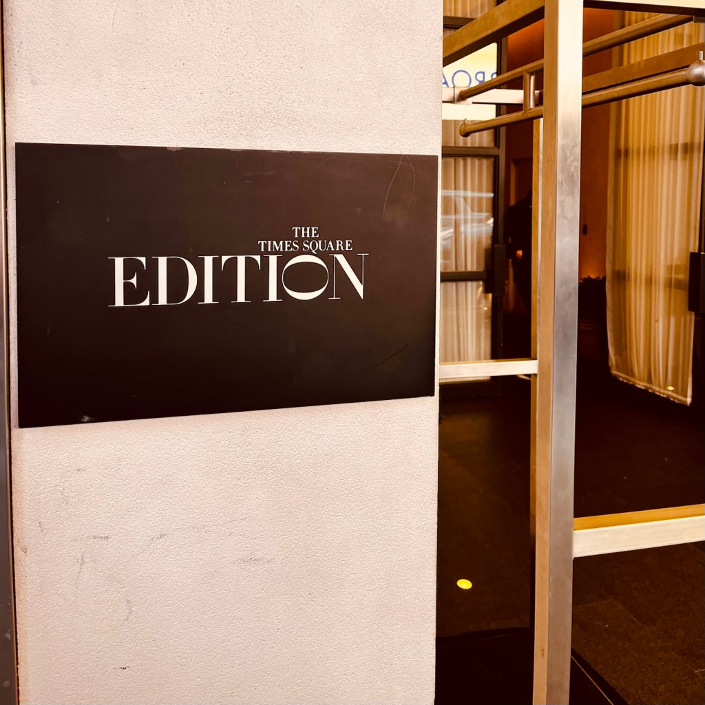 Is It Luxury? The Times Square EDITION, New&nbsp;York